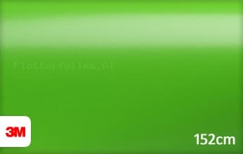 3M 2080 S196 Satin Apple Green plotterfolie