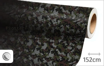 Camouflage digitaal plotterfolie