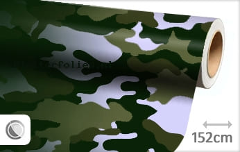 Camouflage groen plotterfolie