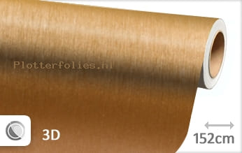 Geborsteld aluminium goud plotterfolie