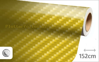 Geel 2D carbon plotterfolie
